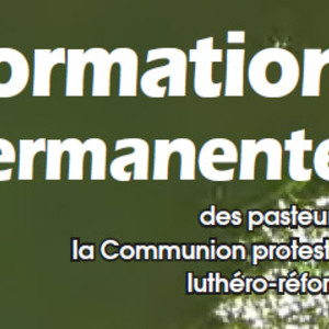 Formation continue des pasteurs - programme 2023